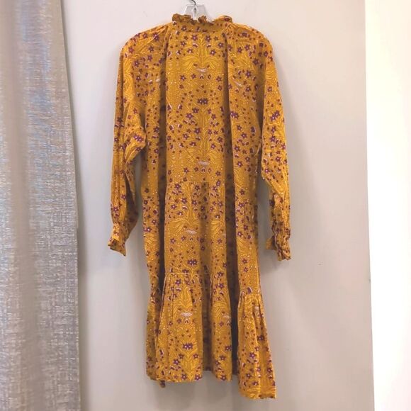 Roller Rabbit  Rhone Floral Dress Size Medium - Picture 6 of 7